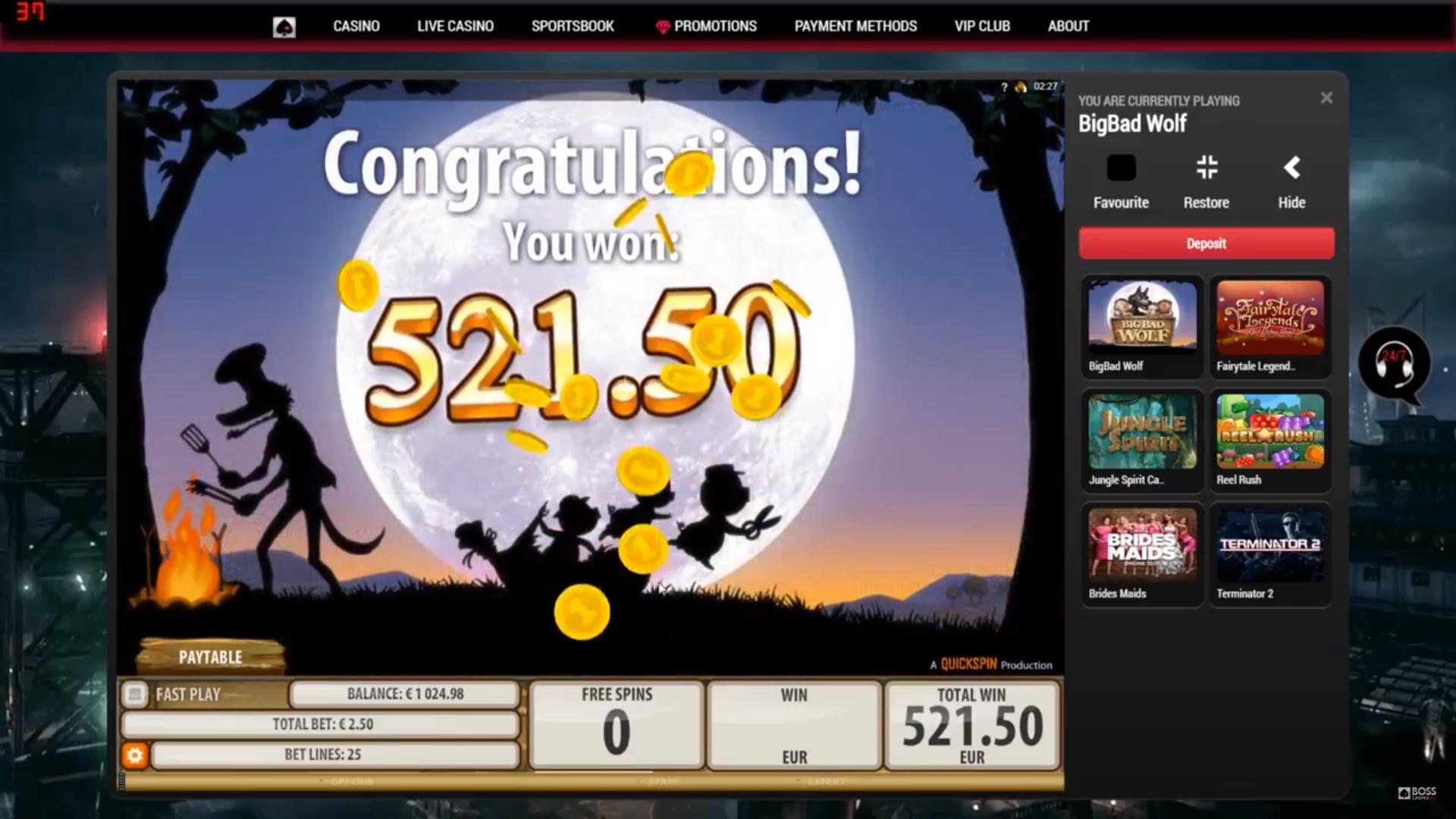 €990 Онлайн казино турнир в Royal Ace Casino